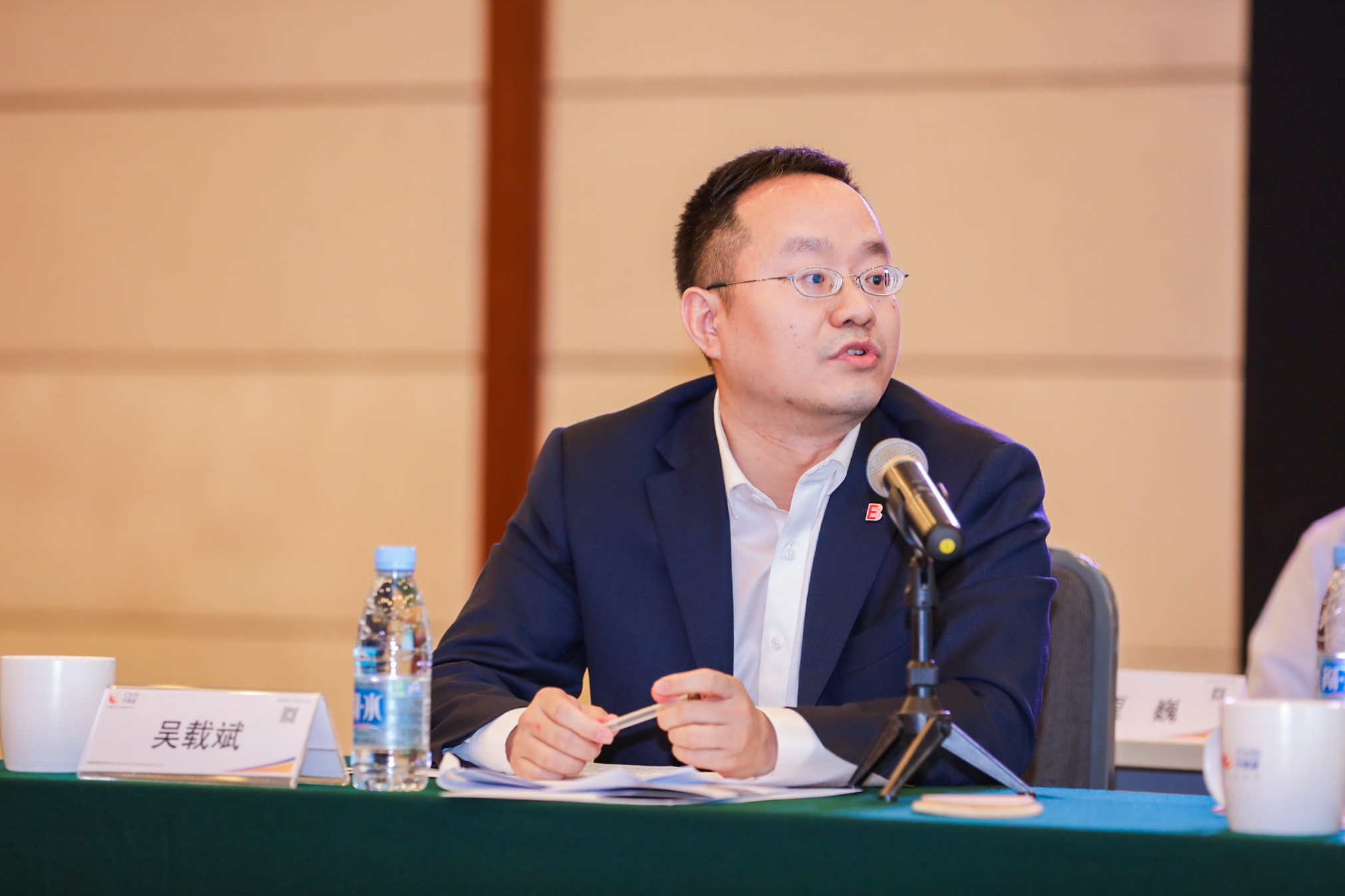 中国光大银行普惠金融事业部副总经理吴载斌为更好以文旅综合赋能