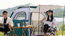 【遨游露营家】帐篷户外便携式折叠全自动防暴雨六角帐篷