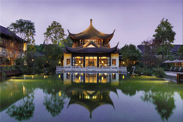 【浙江杭州】西子湖四季酒店1-2晚亲子套餐 酒店wl bistro西湖餐厅专