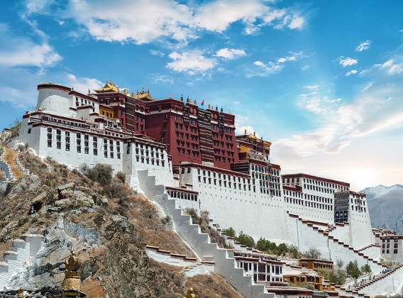 西藏旅游拉萨林芝纳木措羊湖8天7晚品质纯玩跟团游