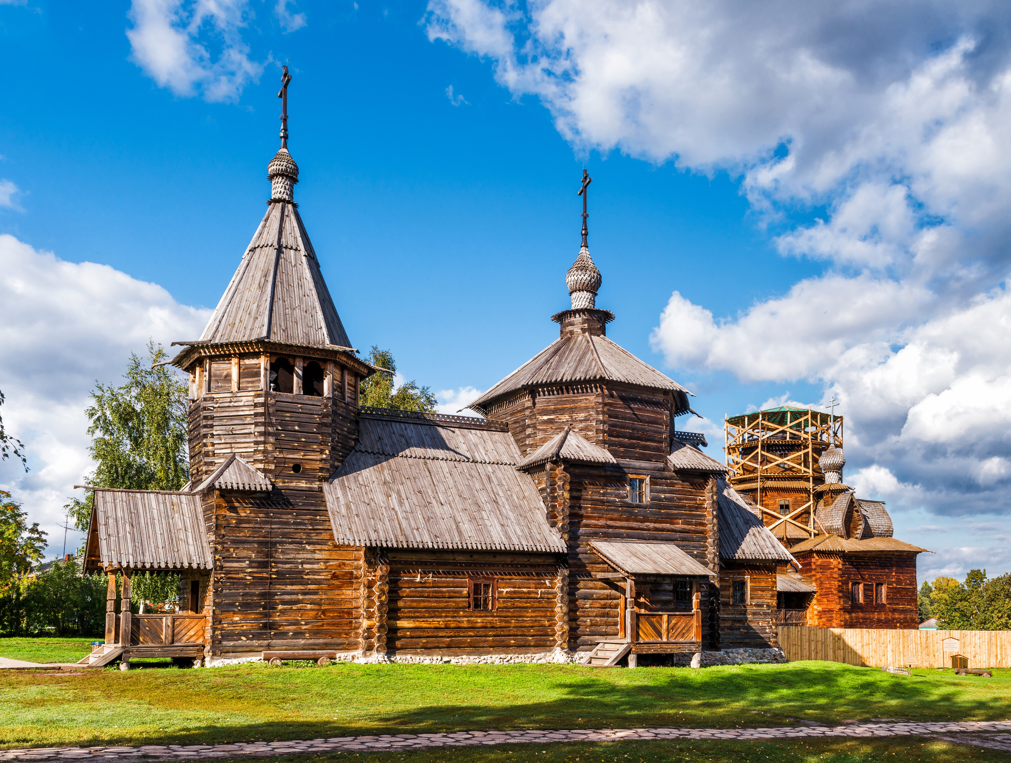 俄式木屋图片